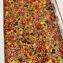 ロバートカフマン　"GUstav Klimt" クリムト　レッド/ゴールド 1枚目の画像