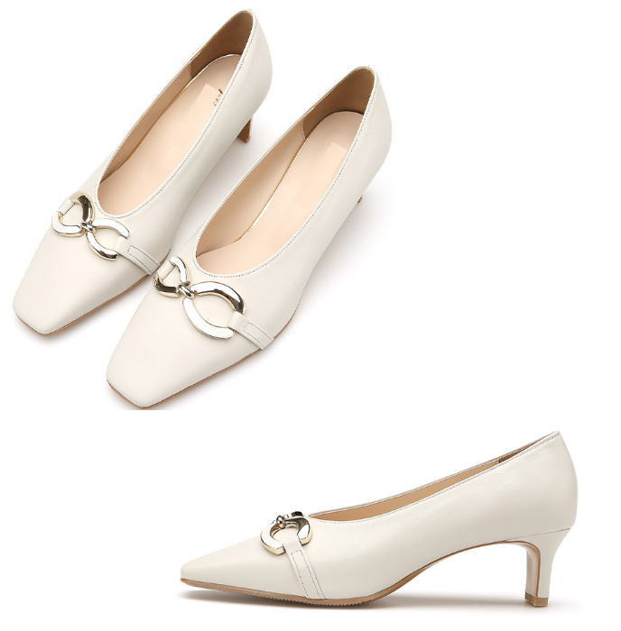 レザーパンプス (neb) 本革パンプス オーダーシューズ 小さいサイズ 大きいサイズ