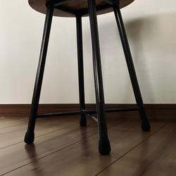 ラウンドスツール　Flower stand φ300 H410 cafe stool 4枚目の画像