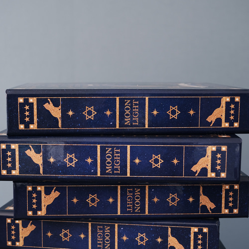 魔法の本のようなブックボックス 