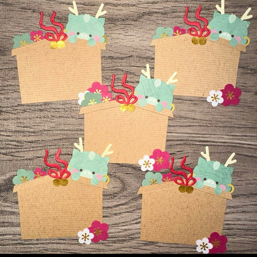 ７１９ 　ペーパークラフト　カフェ　保育　クラフトパンチ　メッセージカード　壁面 クラフトパンチ メッセージカード ペーパークラフト ハンドメイド 壁面