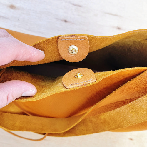 イタリアンレザー】A4がしっかり入る ノーブルトートバッグ（大きい