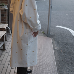 [新品] Kima 服裝製作 / 外套帆布圓點灰白色/其他顏色 / 男女皆宜 1size 第16張的照片