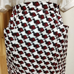 持ち込み布でセミオーダー☆タイトスカート☆ポケット付き☆ 3枚目の画像