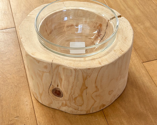 【Pet Table Hinoki】  No.894 Pet Table Hinoki】 No.494 おもちゃ・ペット小物 Wood Factory