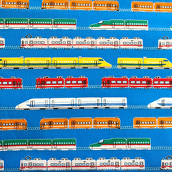 【お弁当箱の出し入れカンタン♪】横入れお弁当袋（電車柄） 8枚目の画像