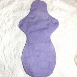 麻布ナプキン　Lサイズ　1枚　麻100% 尿漏れ　パッド　ハンドメイド　防水　布ナプキン 6枚目の画像