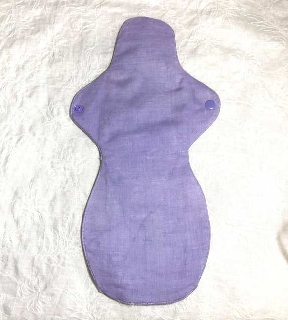 麻布ナプキン　Lサイズ　1枚　麻100% 尿漏れ　パッド　ハンドメイド　防水　布ナプキン 6枚目の画像