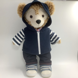数量限定受付☆ダッフィー風着ぐるみパーカーベスト♡ - メルカリ