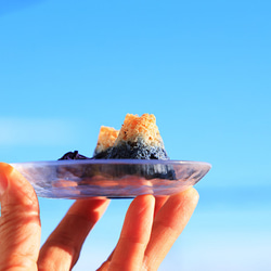 青いお花の富士山ロッシェ　5種のスーパーフードが一口サイズになりました　小麦不使用　乳製品不使用、添加物不使用 3枚目の画像