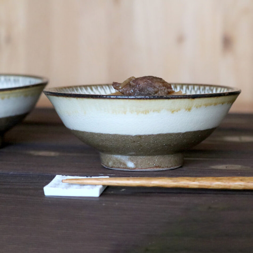 鉢 小代焼 飛び鉋の鉢 五寸鉢 5寸鉢 丼 どんぶり うどん皿 ラーメン皿