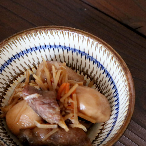 鉢 小代焼 飛び鉋の鉢 五寸鉢 5寸鉢 丼 どんぶり うどん皿 ラーメン皿 