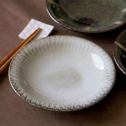餐盤 正次郎燒 大次郎元谷 千尋窯 邊緣盤 小盤 3種選擇 調味容器 陶器餐具 藝術家 時尚餐具 日式餐具 第8張的照片