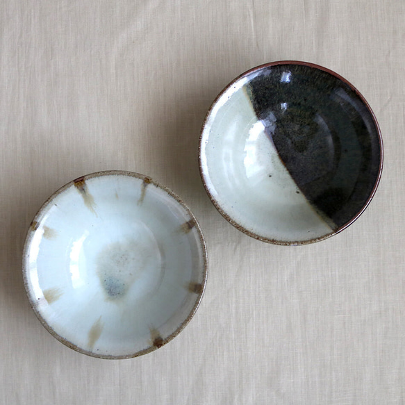 碗正二郎燒4吋小碗Chihiro Motoya Ojiro窯小盤子日式餐具可愛可愛陶藝餐具藝術家時尚餐具 第8張的照片