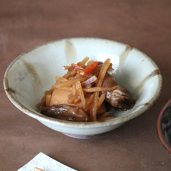 碗正二郎燒4吋小碗Chihiro Motoya Ojiro窯小盤子日式餐具可愛可愛陶藝餐具藝術家時尚餐具 第5張的照片