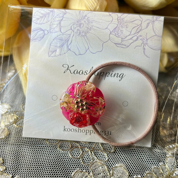 レジン ヘアゴム 女の子 No.624 K☆様レジンヘアゴム11点 レジン