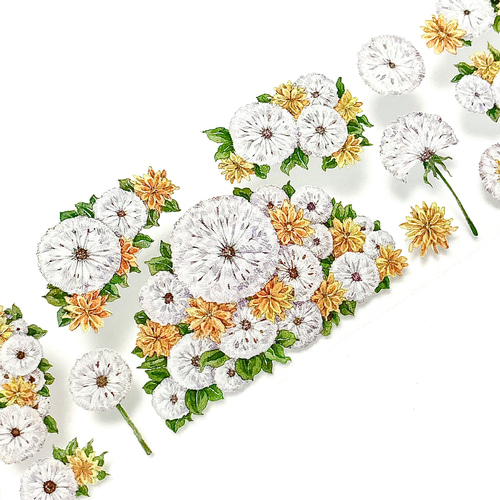 【お値下げ済み】海外マステ　人物　装飾　花　まとめ売り　おまけ付き 切売 327☆ 海外 マスキングテープ マステ PET 装飾 花 贝壳光