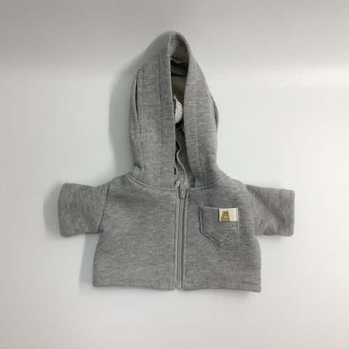 ダッフィーSS用うさみみフリースパーカー★ブラウン★トップス★ぬいぐるみ服 楽天市場】ダッフィー パーカーの通販