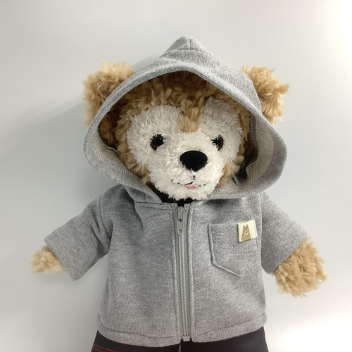 SSサイズダッフィー本格パーカー ダッフィー洋服 ダッフィー SSサイズダッフィー本格パーカー ダッフィー洋服 ダッフィー