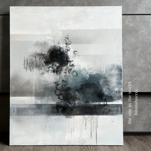 現代アート 65×53㎝ 大きめ モダン 絵画 原画 抽象画 アートパネル