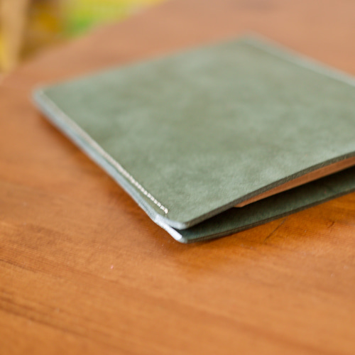本革レザー iPadminiケース イタリアンレザー グリーン