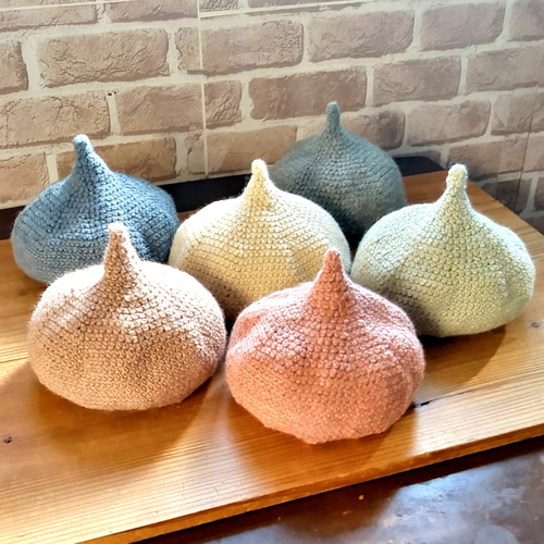 秋冬 ミディブライス用 モコモコカンカン帽子 頭囲20cm 帽子(ベビー