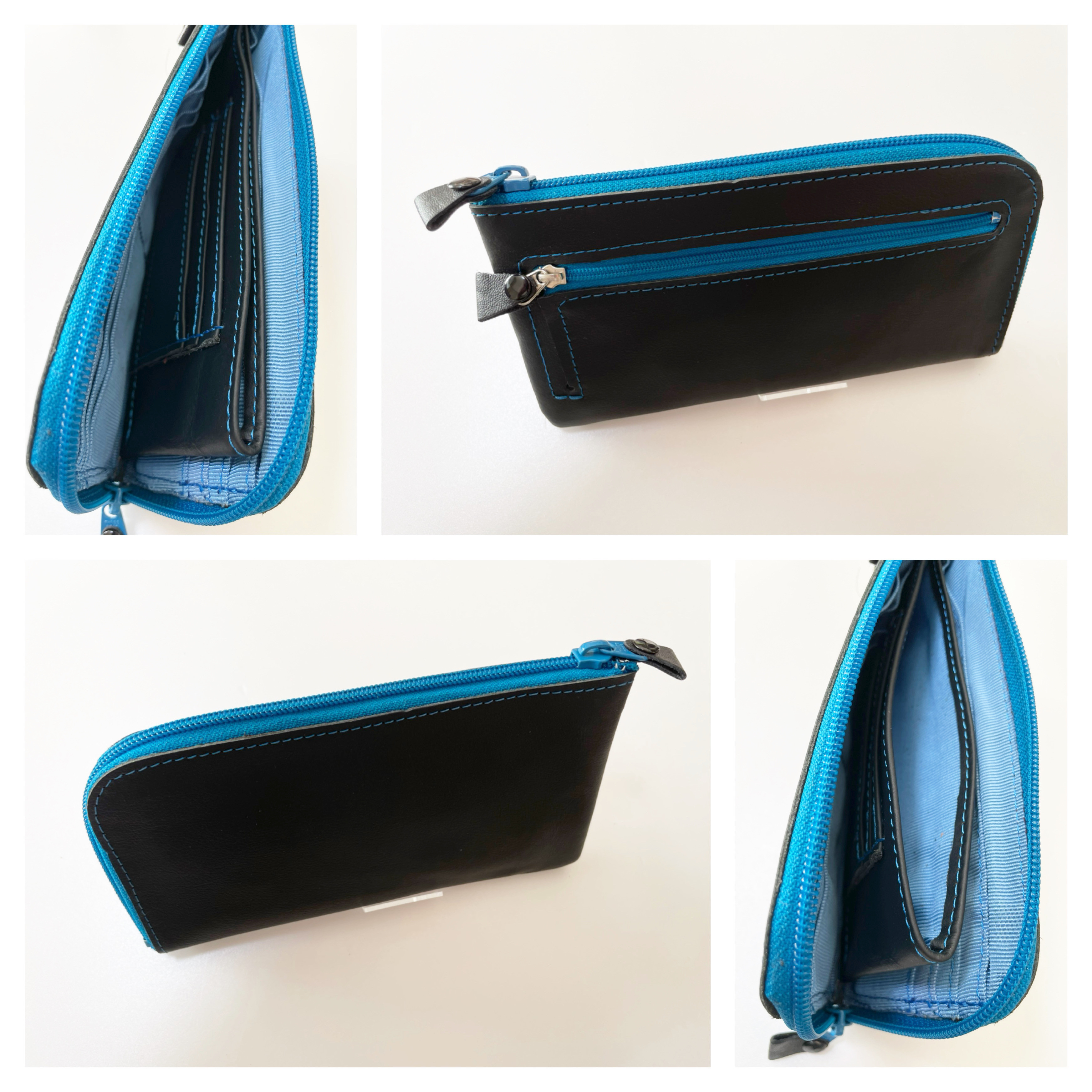 新品　本革長財布　ブラック