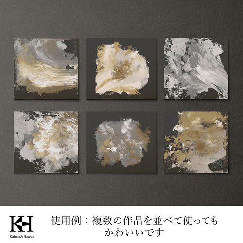 ビッグバンⅡ / テクスチャーアート 18×18㎝ S0 原画1点のみ モダン The letter from stars ＊18」原画 モダンアート テクスチャーアート