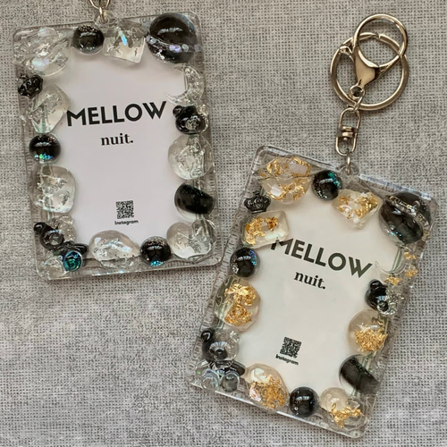 再販【B8トレカキーホルダー】硬質ケース 『 planet 』black