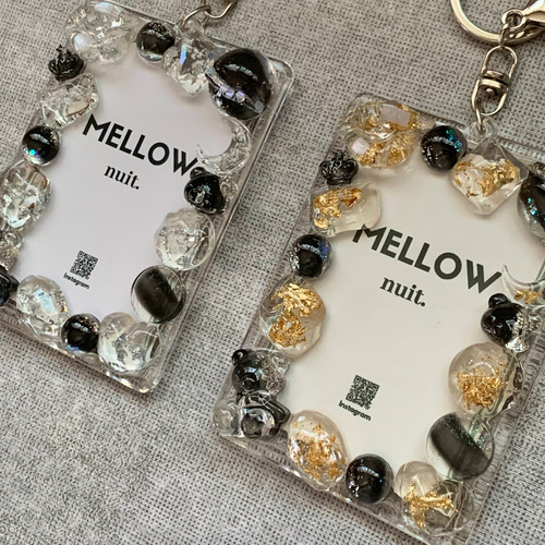 再販【B8トレカキーホルダー】硬質ケース 『 planet 』black