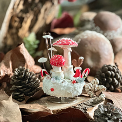 蘑菇造型聖誕音樂鈴 第1張的照片