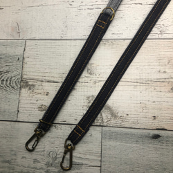 ショルダーストラップ デニムブラウン 4枚目の画像