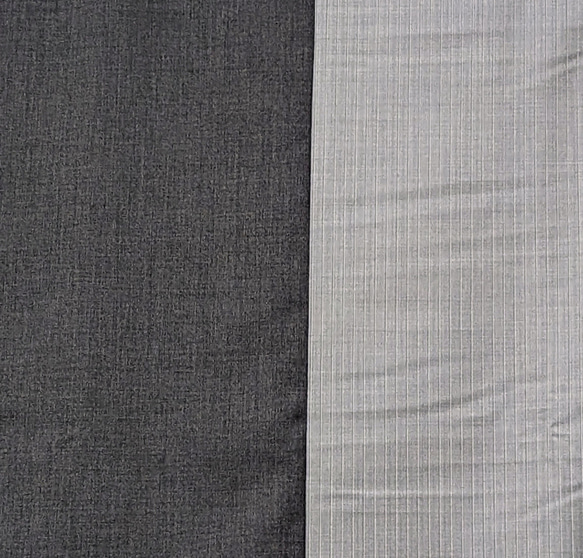 Creema限定スーツ生地を使った粋な半纏です。表は絹と毛、裏は綿生地です。両方楽しめます。贈り物に! 9枚目の画像