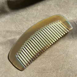 バッファローホーン コーム 櫛 かっさ 持ち運び ヘアブラシ コーム K