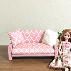 リカちゃん 背景ボード レンガ 壁 床 ドールハウス 家具 ブライス 1