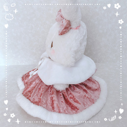 ウィッシュミーメルメルメルドール ピンクベロアwinter