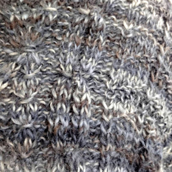 ウール100% 手編み セーター 6枚目の画像
