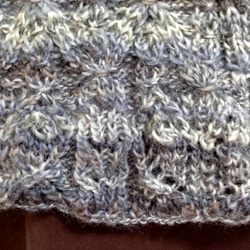 ウール100% 手編み セーター 7枚目の画像