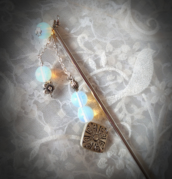 オパールのかんざし かんざし kurinkurin🌟 通販 16939786｜Creema