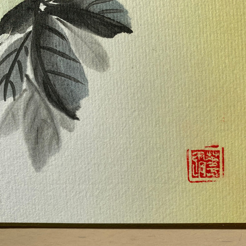 【大処分セール】絵画　水彩画　年代物　骨董　水墨画　色紙 色紙絵 水墨画 日本画 船頭 藤掛頁雪 - メルカリ