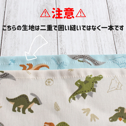 order】ランチョンマット恐竜カラフル入園入学オーダー名入れ