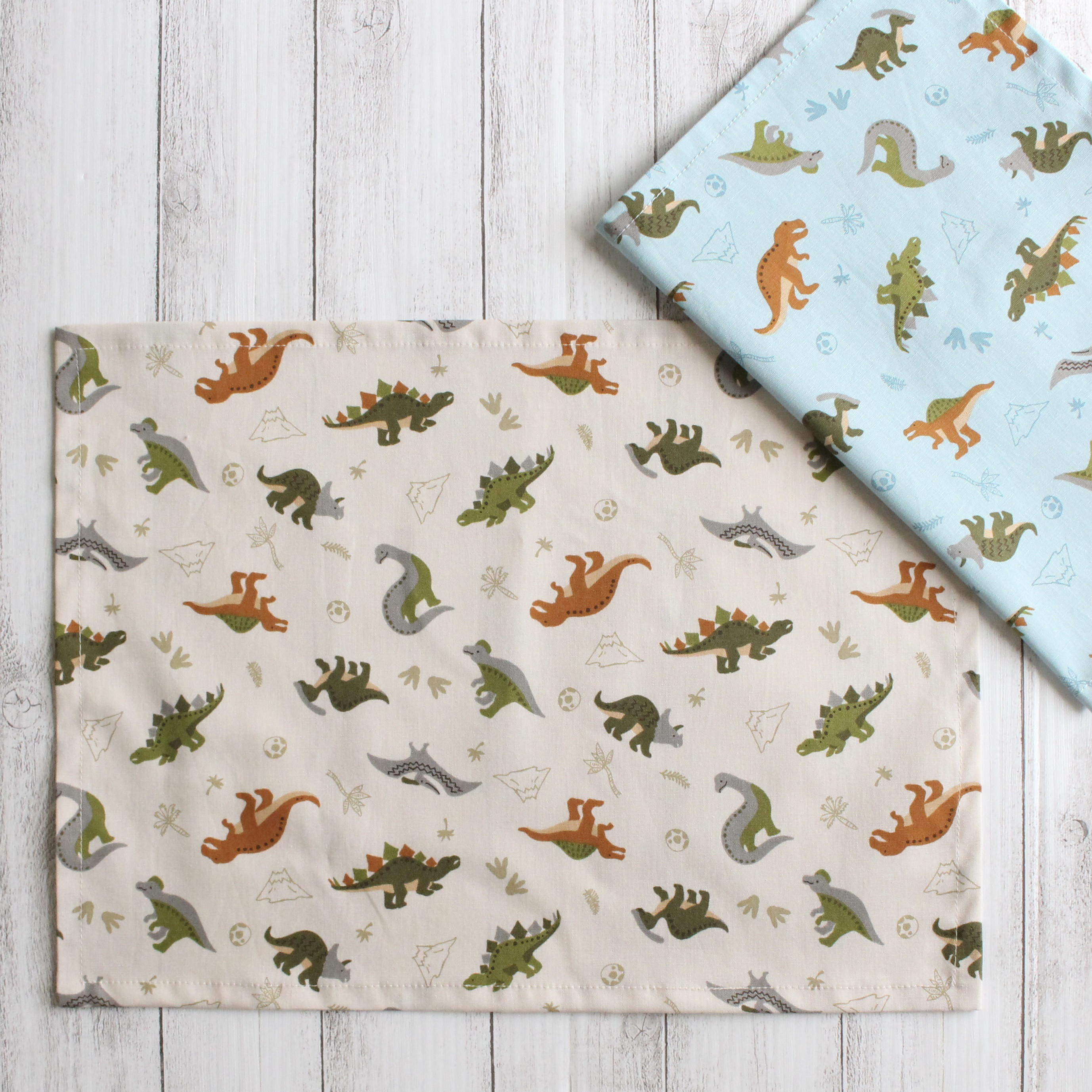 プロコ様確認用恐竜ランチョンマット30×50 給食袋3セット