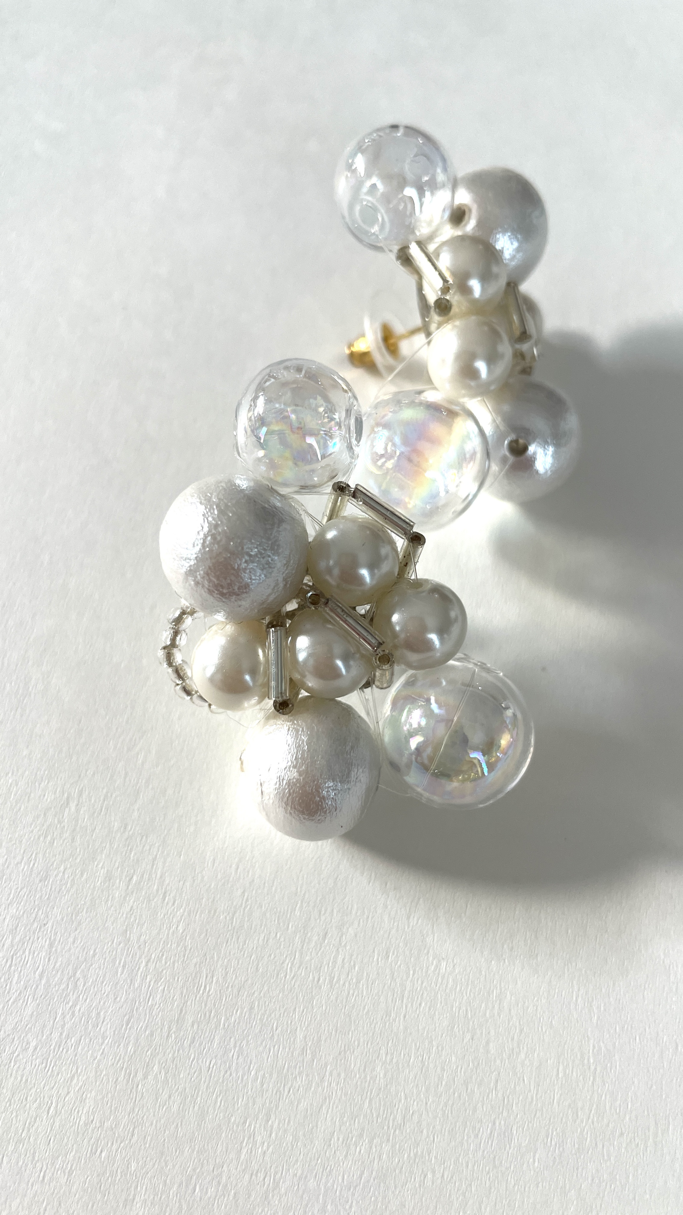 Bulle de savon pierce&earring