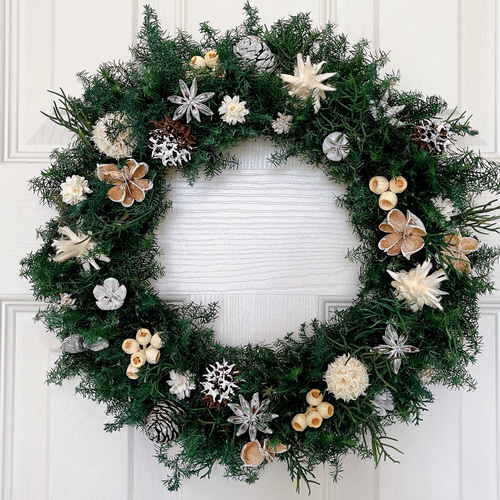 ⚫️プリザーブドウエルカム グリーンリース⚫️