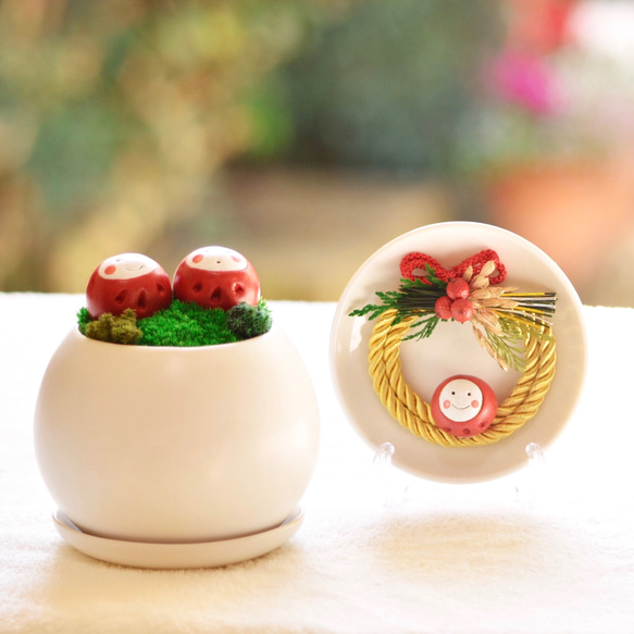 福が来る来る♪福袋Bセット 癒しの贈り物にも❤︎「不思議な苔庭の招福 