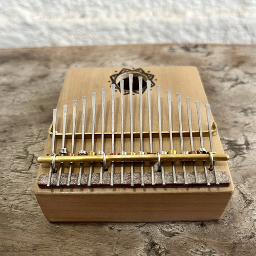 カリンバ(親指ピアノ) 木箱 S 17キー 楽器・アクセサリ TPMP サム