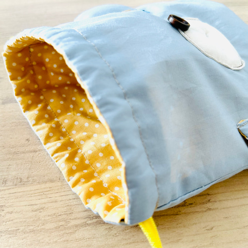 おとぼけくまさん☆ランチョンマット お弁当袋 コップ袋 ハンドメイド