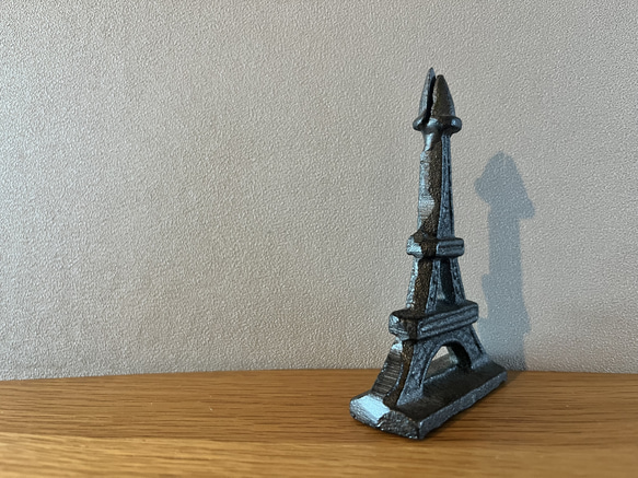 フランスの古いカードスタンド  メモクリップ  写真立て　ブロカント　アンティーク　蚤の市 5枚目の画像