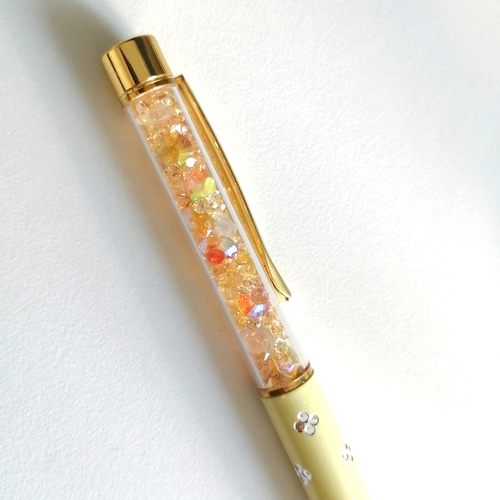 大人気【キラキラ ジュエリービーズボールペン】 ジュエル ボールペン