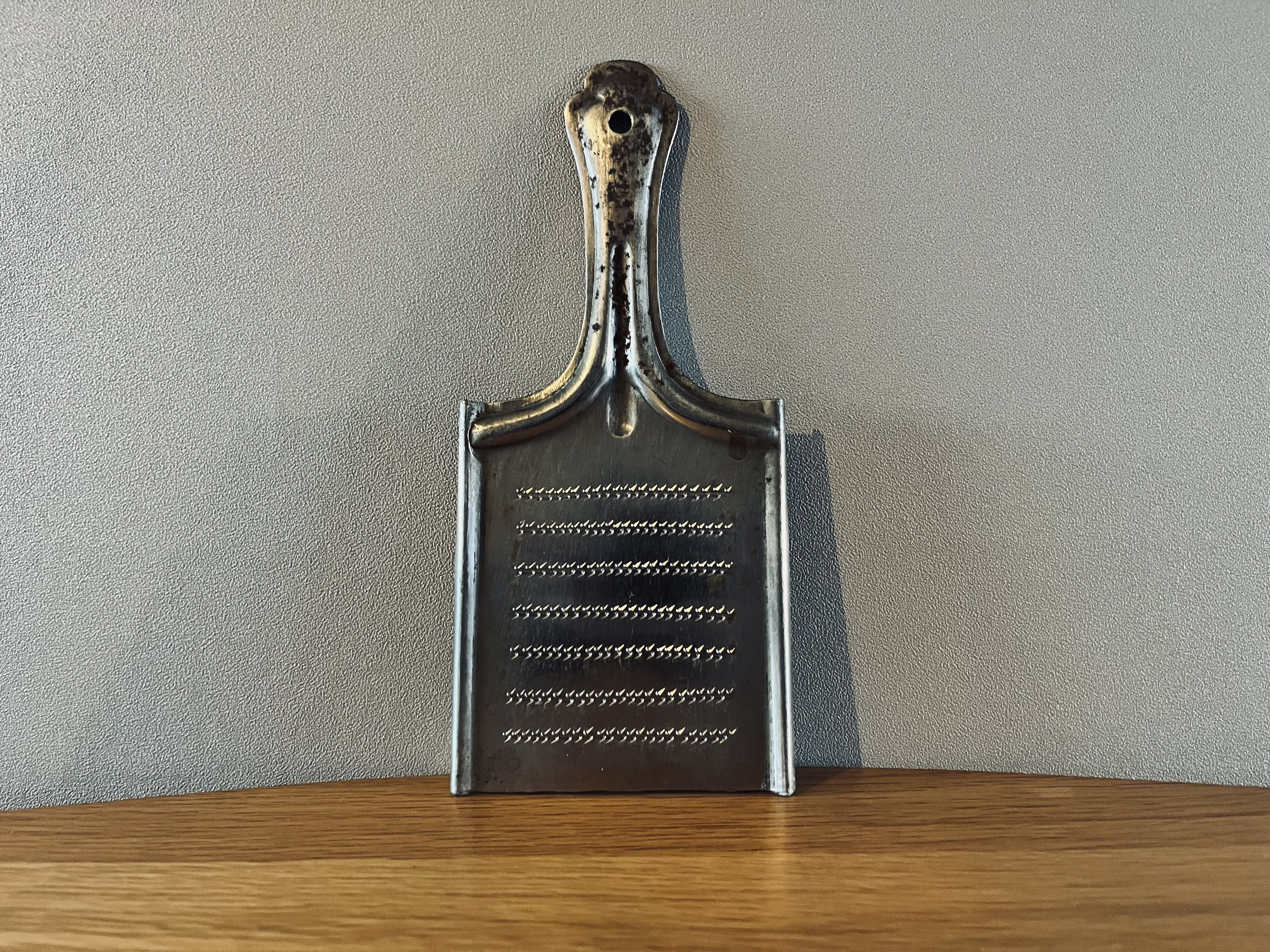 国産の古いおろし器　おろし金　アンティーク　ブロカント　蚤の市